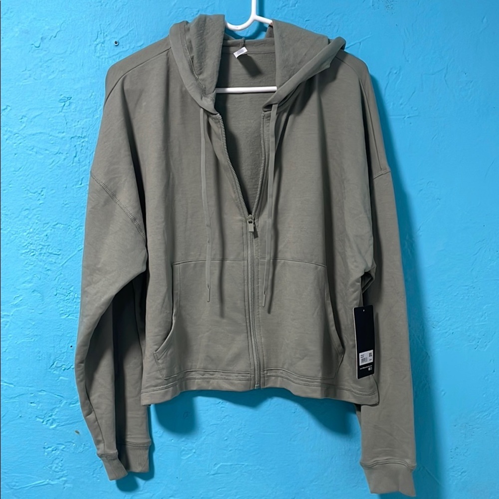 90 Degree By Reflex Green Hoodie for Women size XXL - Picture 2 of 7